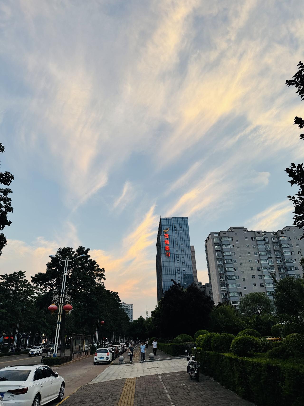 家门口的美景