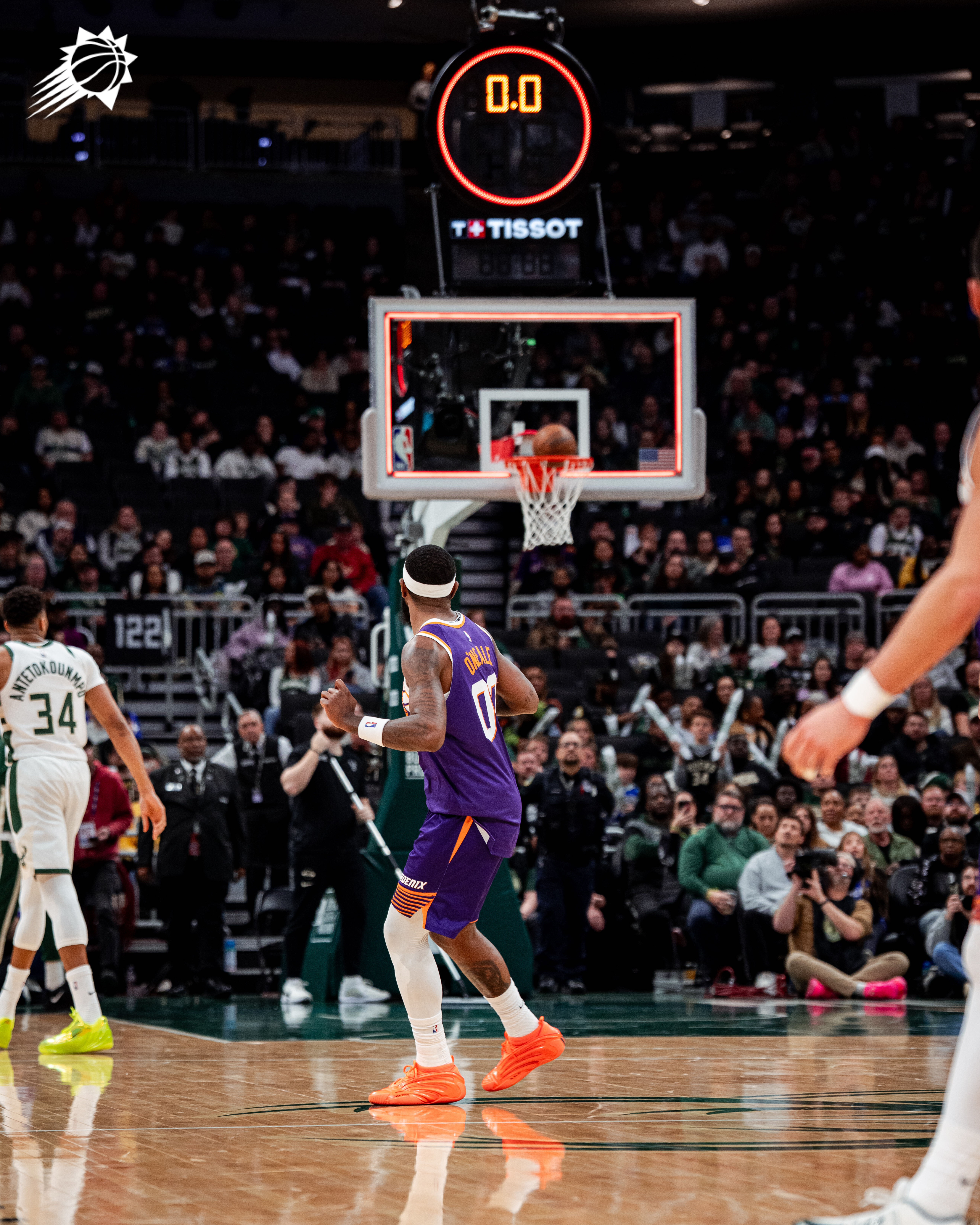 驴哥中圈超远三分命中！！驴哥 五佳球预定 🔥🔥🔥 🔥 菲尼克斯太阳 ｜旭