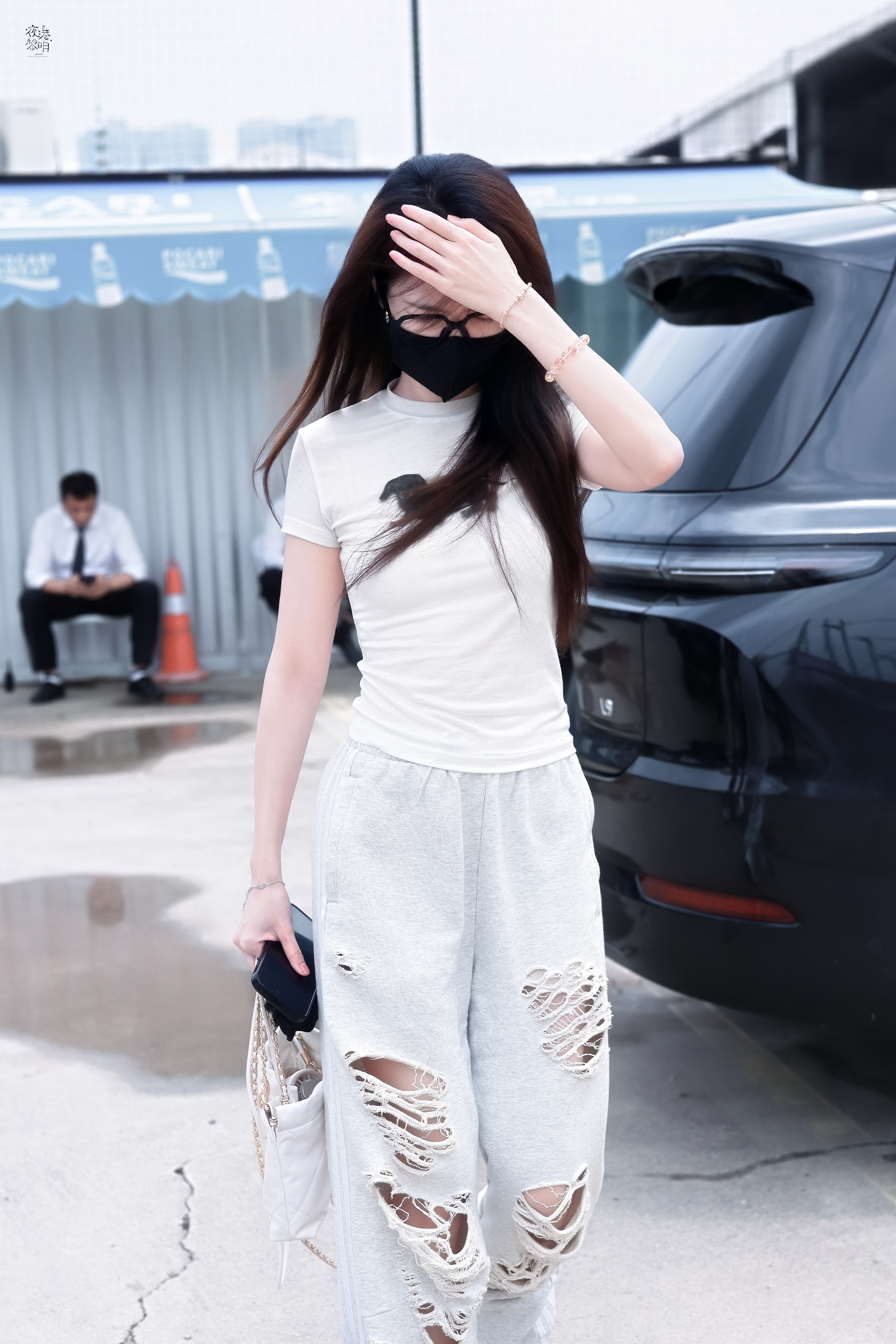 【宋昕冉】宋昕冉河颜一 07.30 总选彩排上班，小美风中凌乱[哈哈][哈哈][