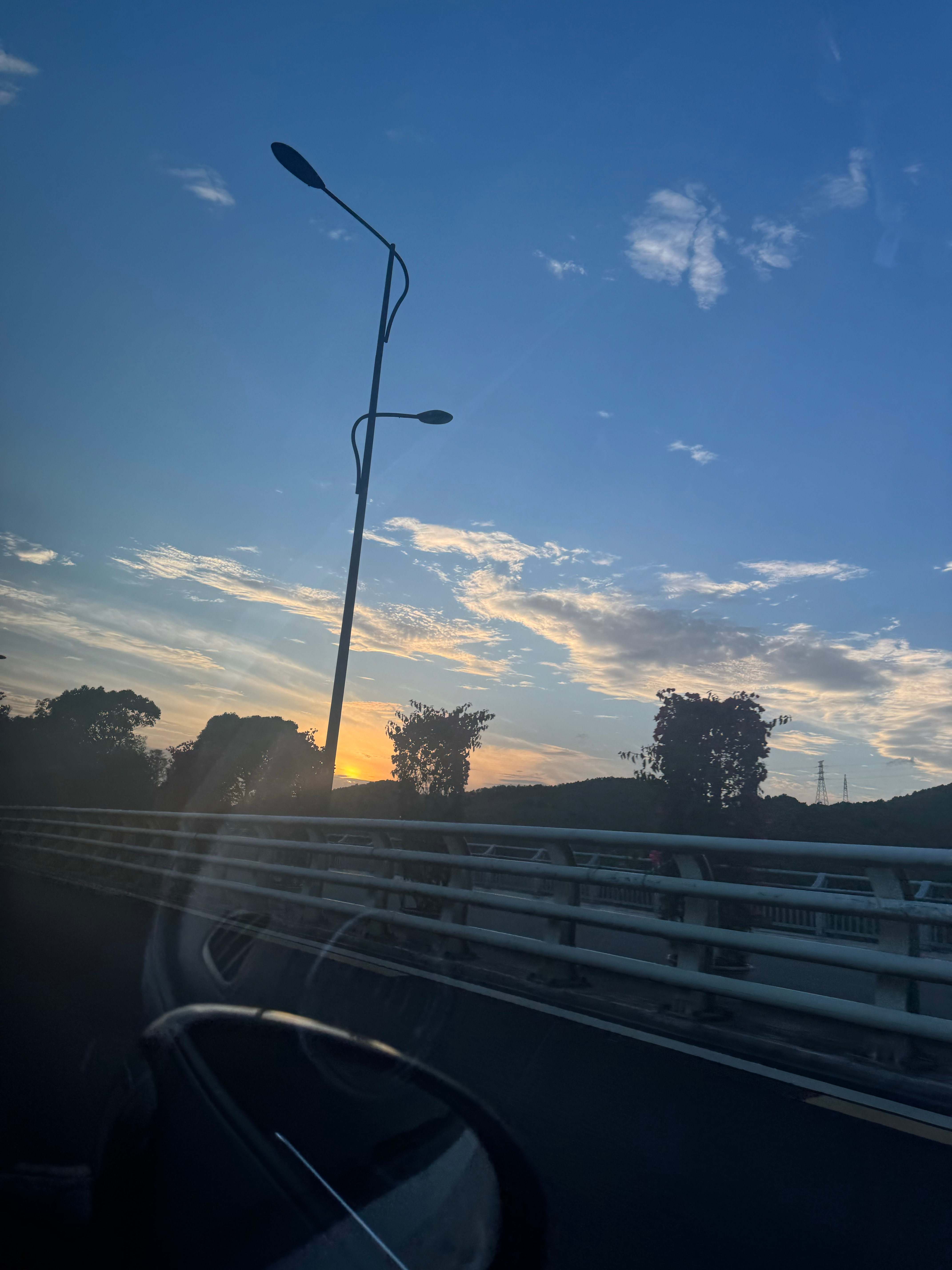 昨天拍的日落🌄 