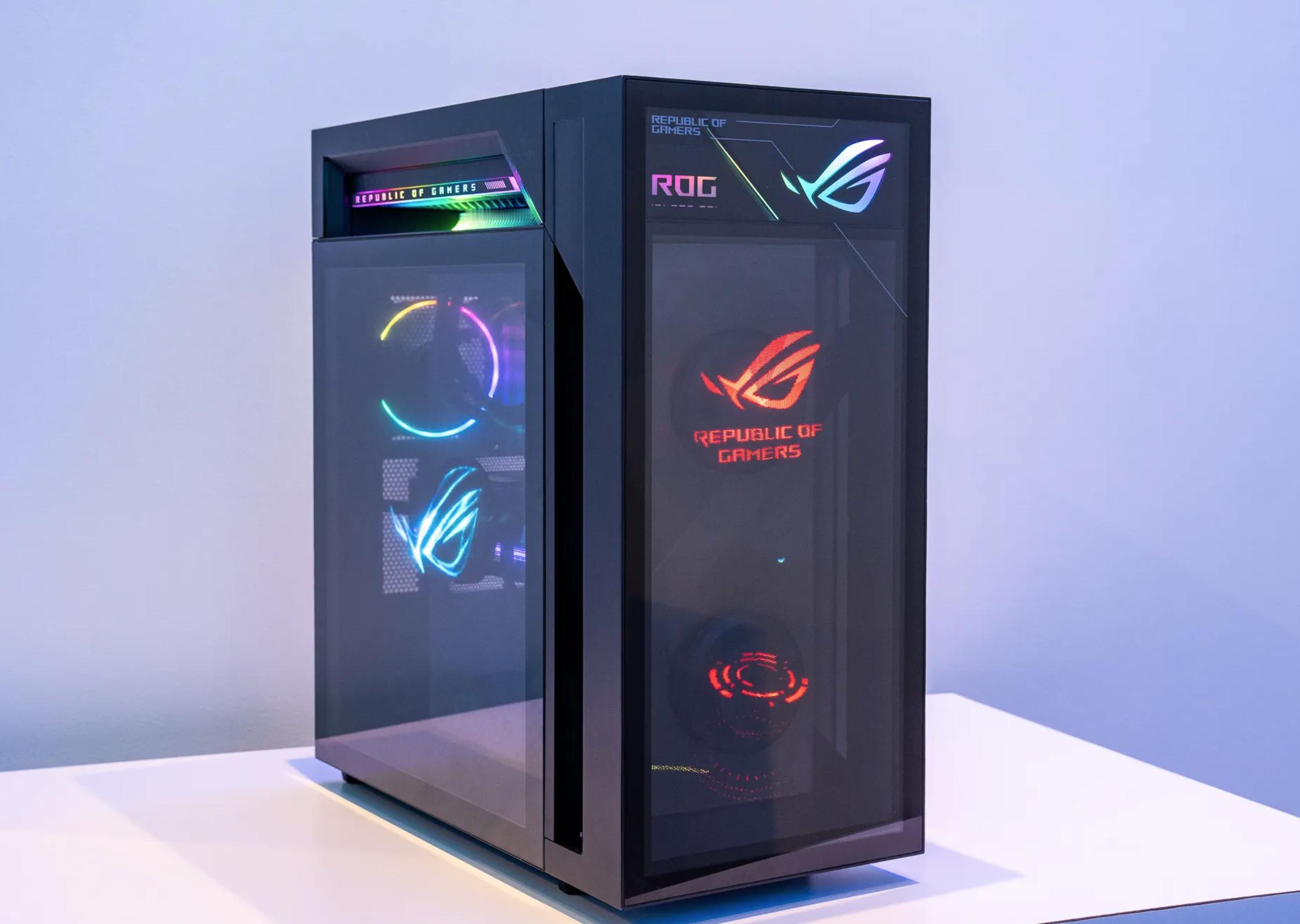 CES 2026 上亮相的 ROG G1000 上了全彩全息显示能在 PC 机身