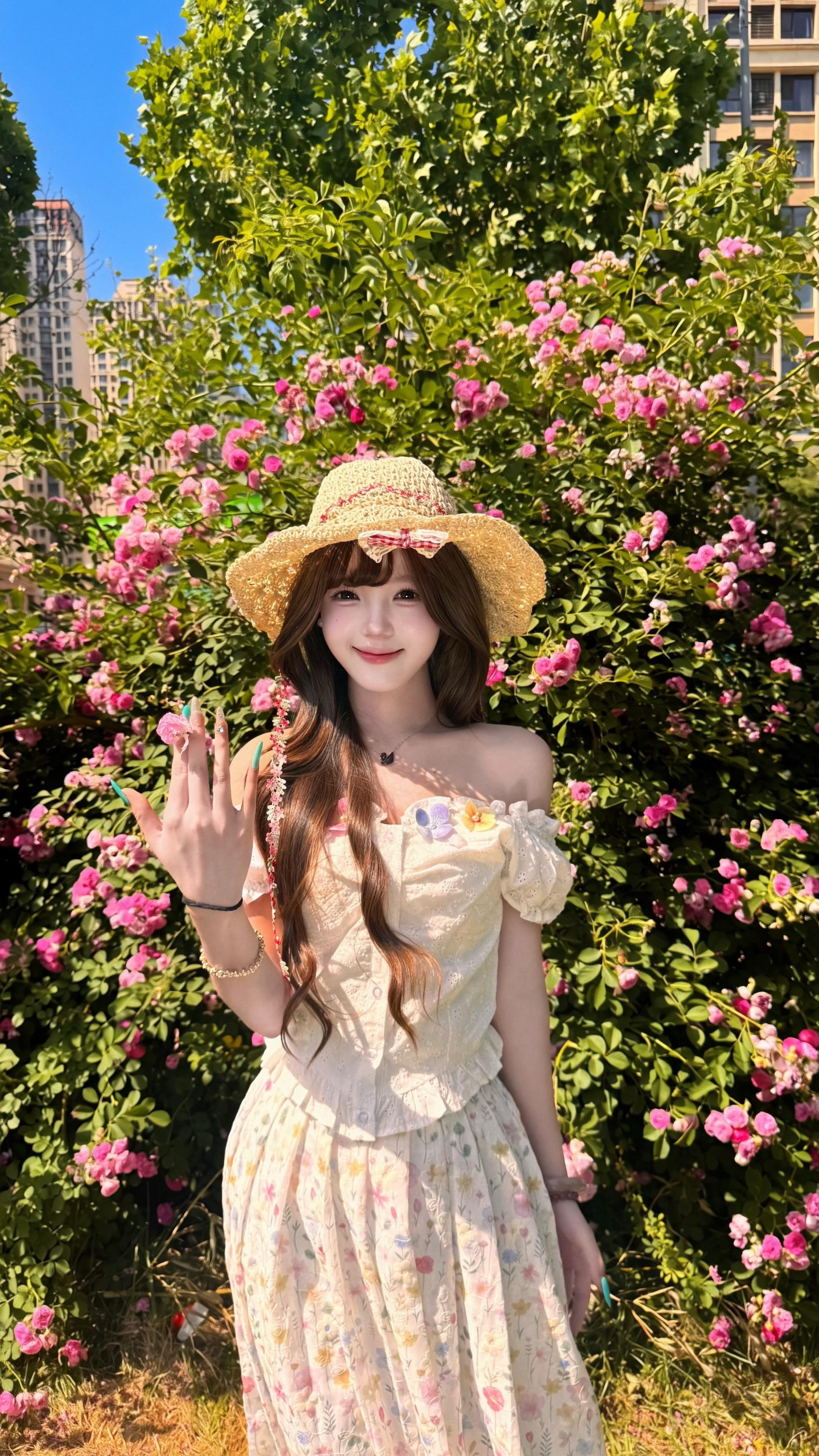 把花花穿在身上🌼