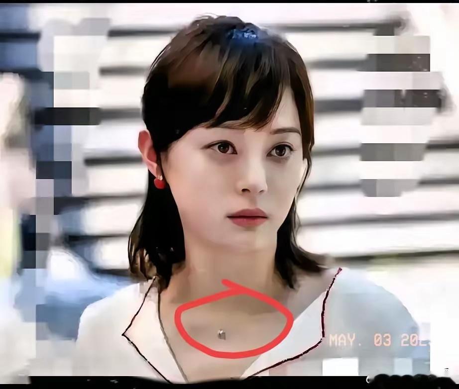 蛮好的人生里孙俪脖子里这个项链只有钻没有链子，是怎么固定的呢？有朋友说是打了一个