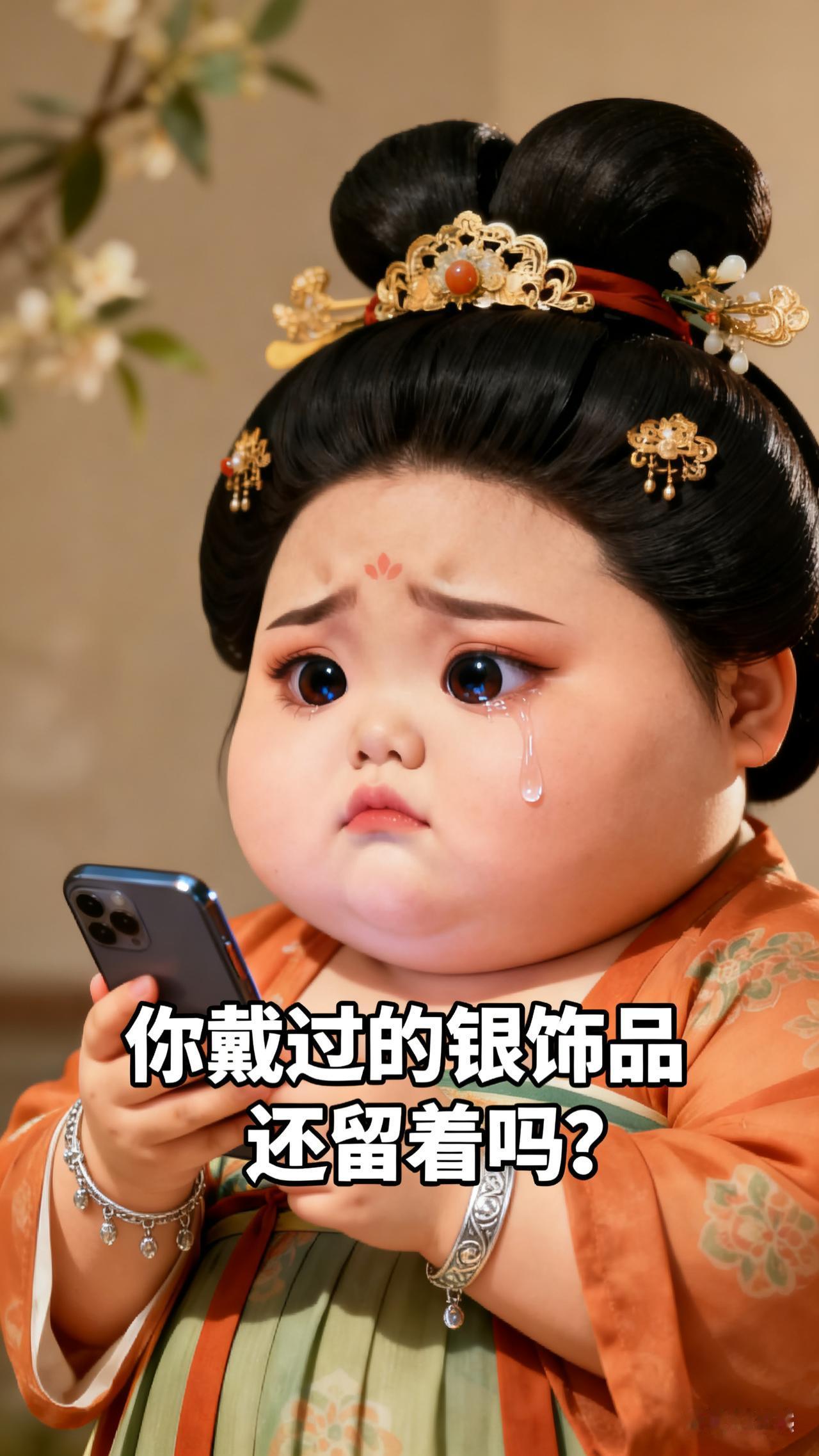 大家戴完的银首饰
会留着吗？
我现在真是超级后悔。


我从上学的时候就很喜欢银