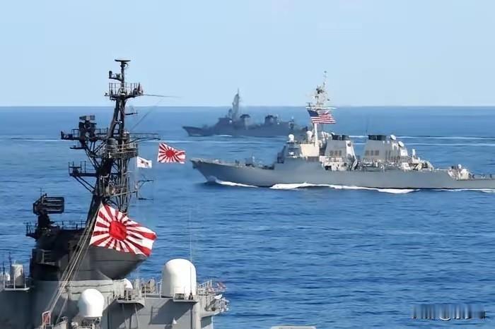 中美日之间，其实现在已经基本上算是明牌了，美国的收缩战略，总体上已经是处于执行阶