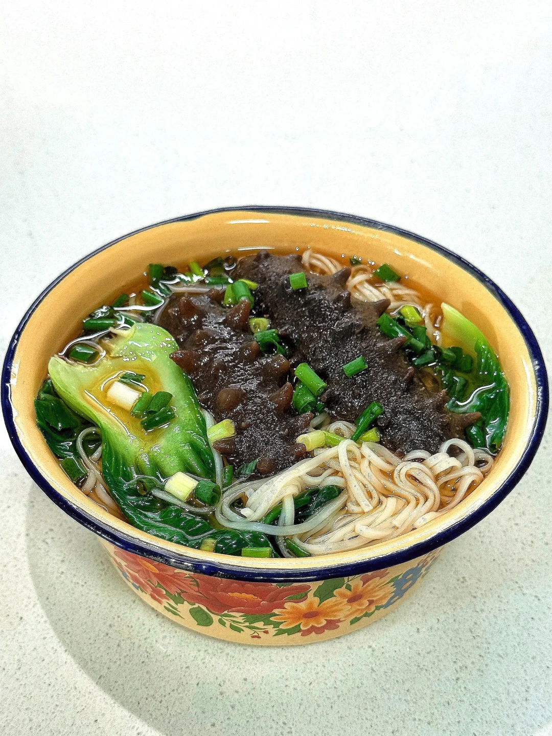 今天吃什么🥢🥢海参清汤面（附做法）
