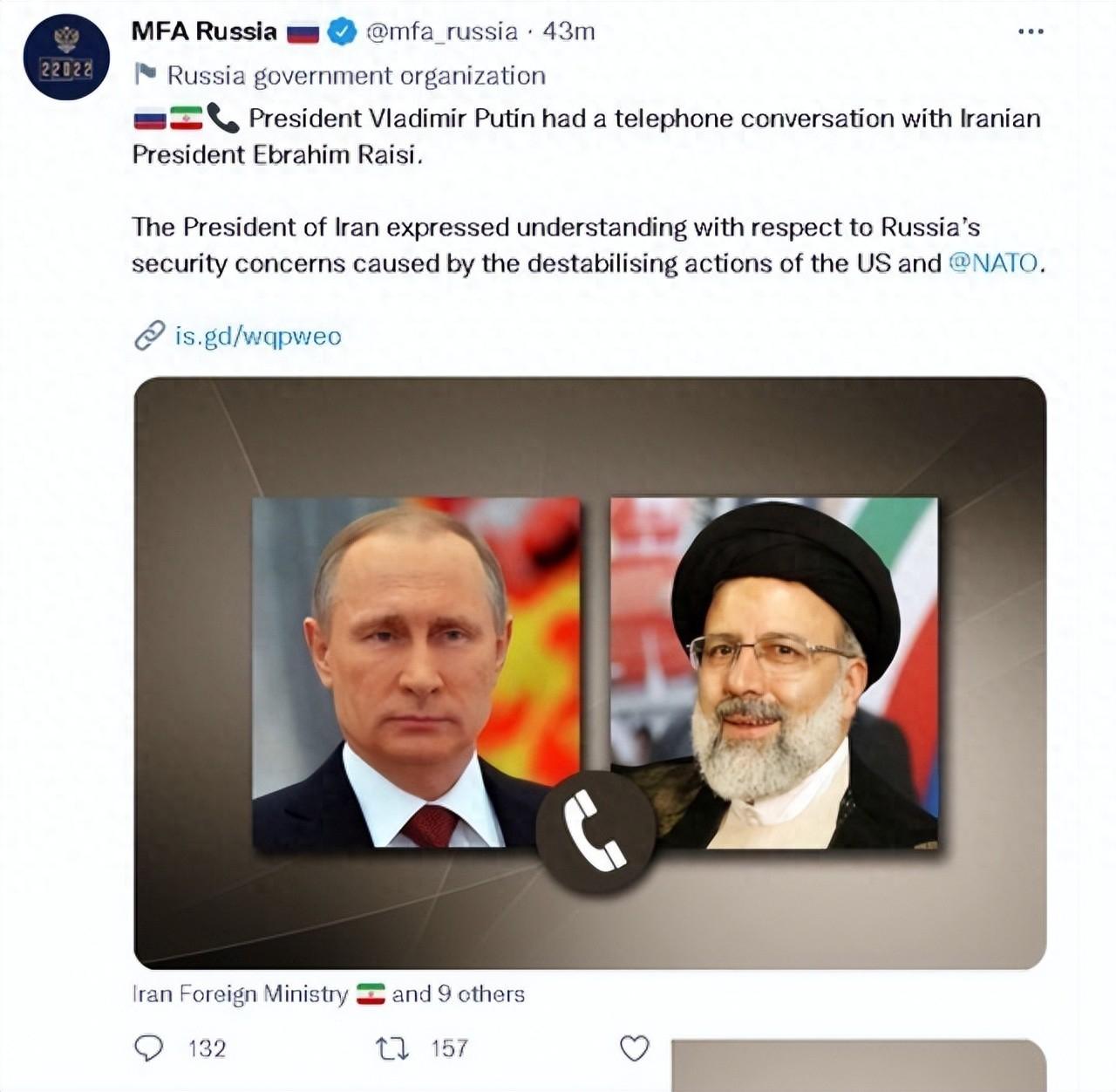 伊朗确实聪明，跟美国签协议之前，先把中俄拉进来，让特朗普的算盘落了空。2026年