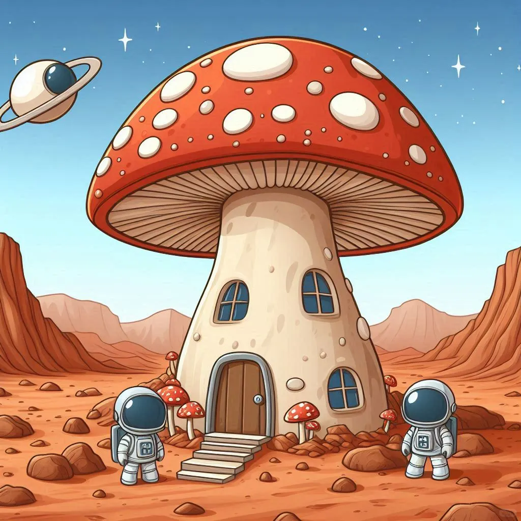 NASA计划在月球建造梦幻的“蘑菇屋”