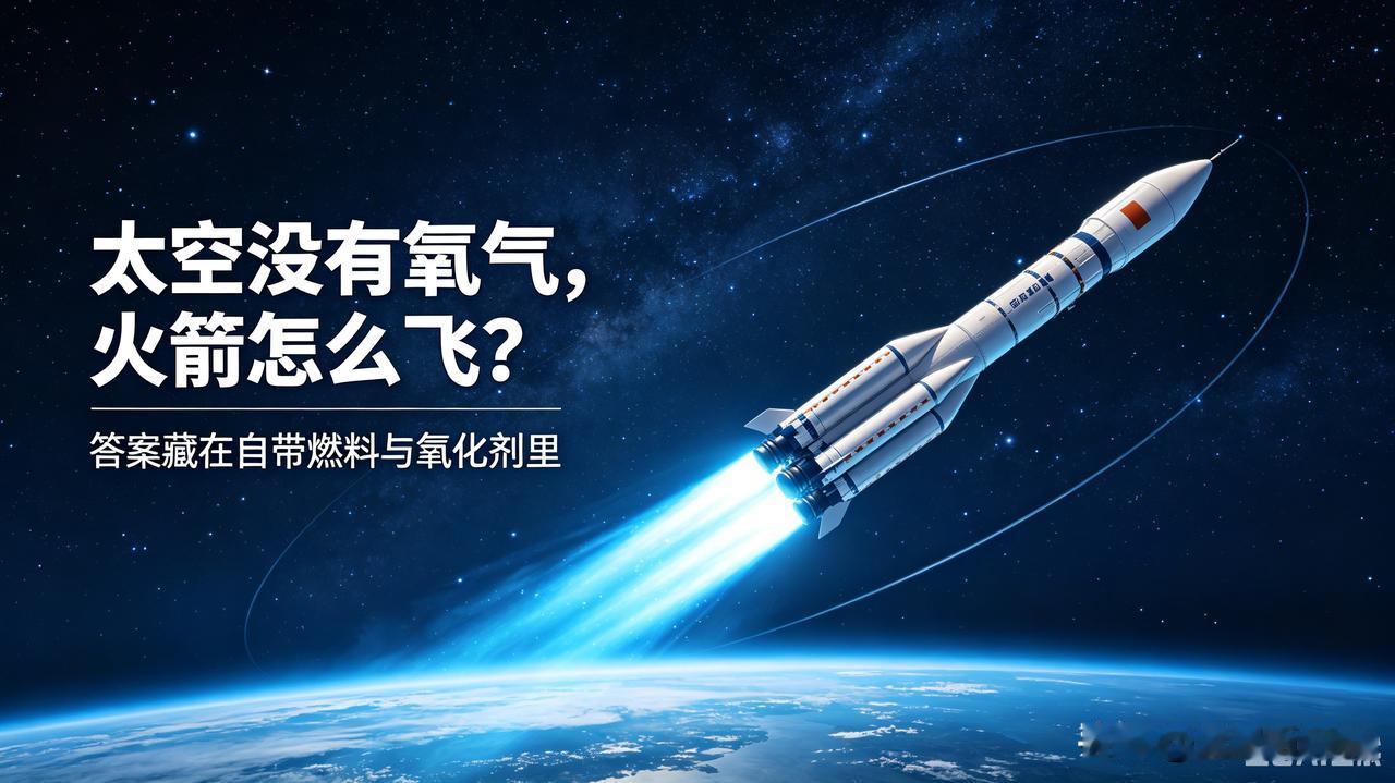 很多人都疑惑：太空没有氧气，火箭靠什么持续飞行？
 
 
每次看火箭冲出大气层进