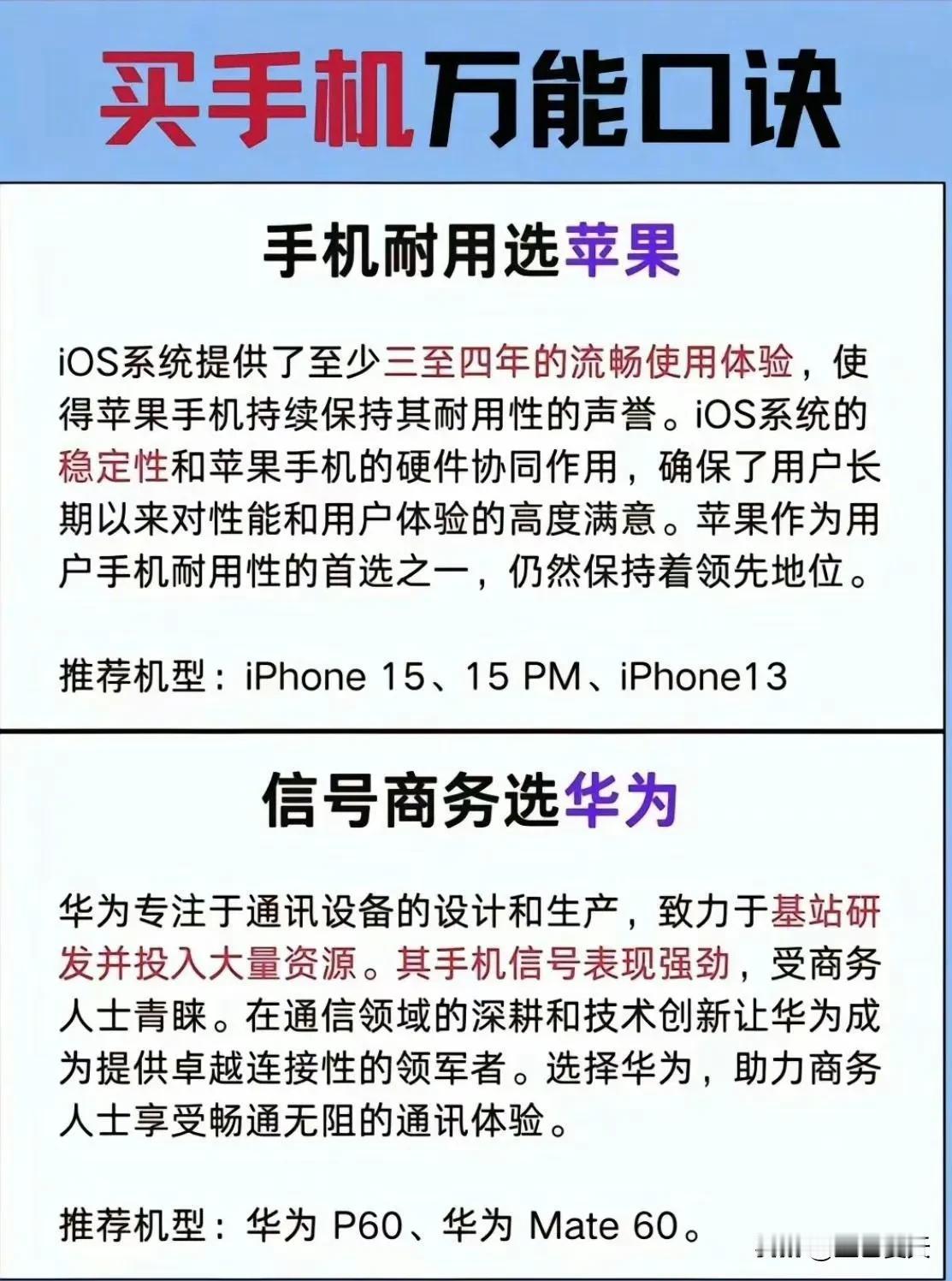 买手机万能口诀送给大家