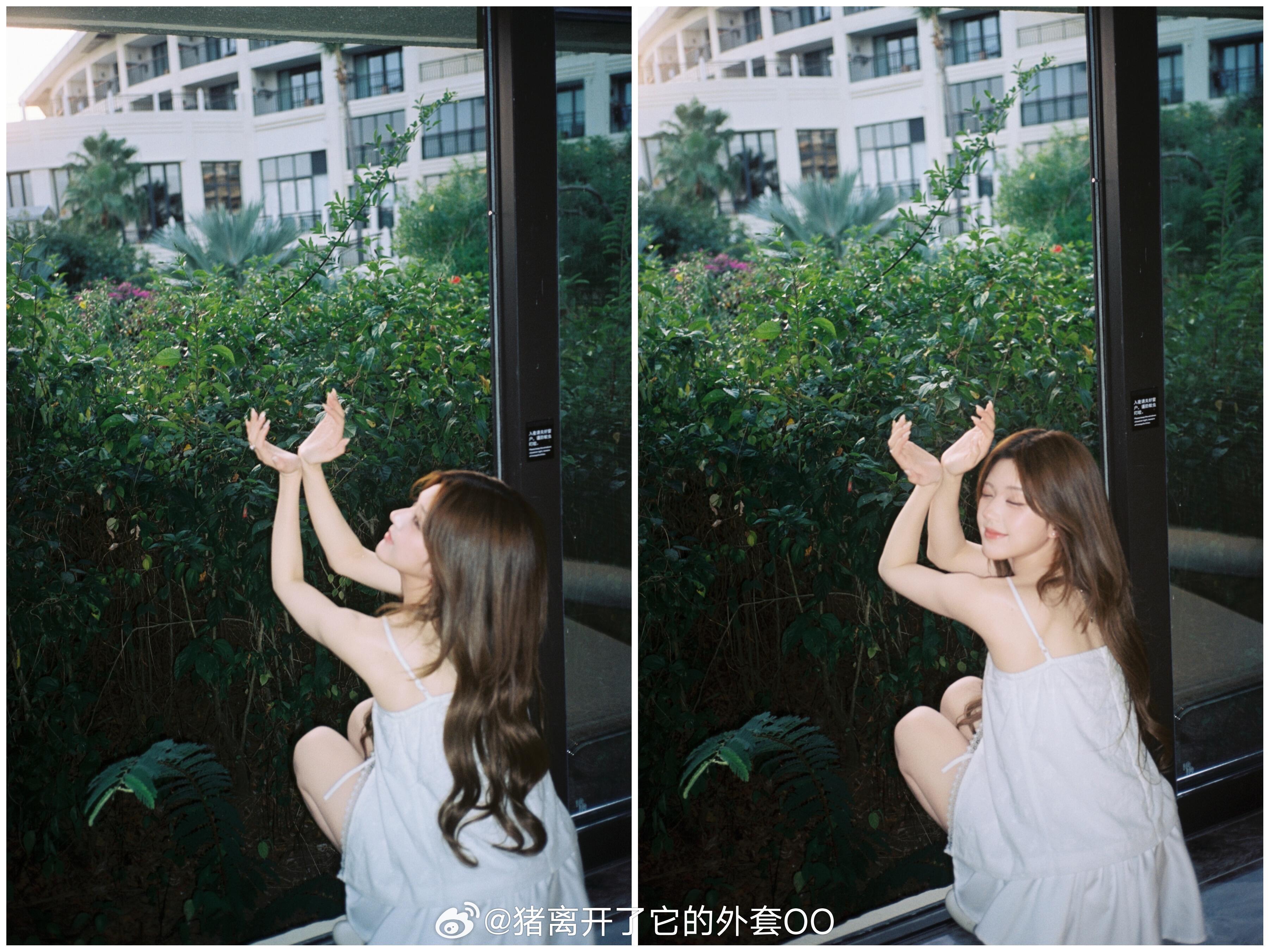 赵露思今日份营业，温柔清新的小天使！！