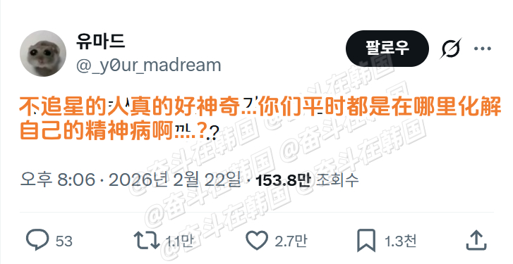 不追星的人真的好神奇 海外新鲜事 热点现场