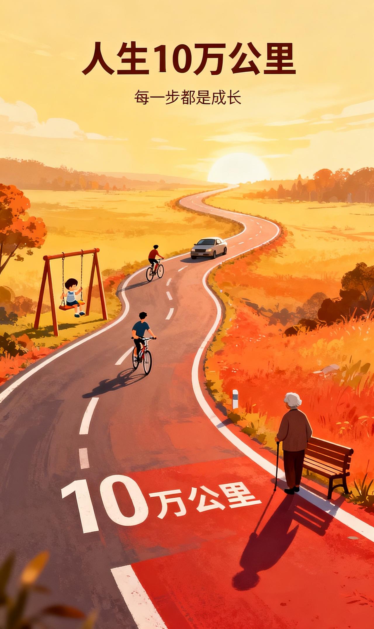 人生10万公里 人生就像一场10万公里的长途驾驶。0 - 1万公里，也就是0 -