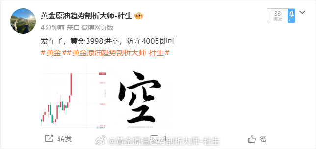 小小黄金必须拿捏拿捏博文现价布局3998位置空单，刚进场一会50点利润就拿下了场