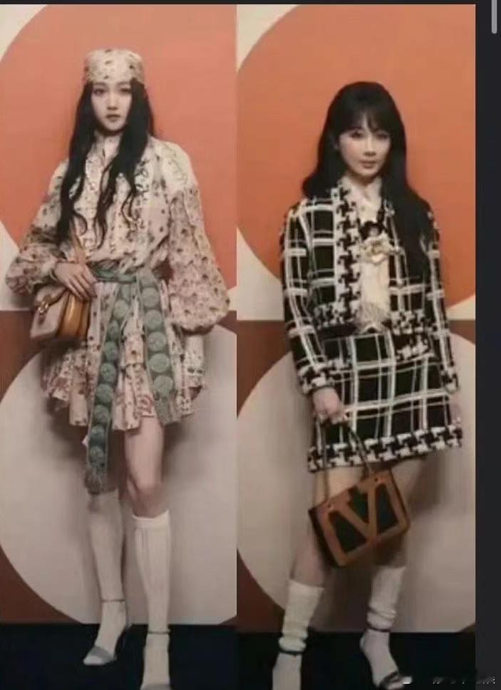 关晓彤和杨紫的造型真是没有最土只有更土 ​​​