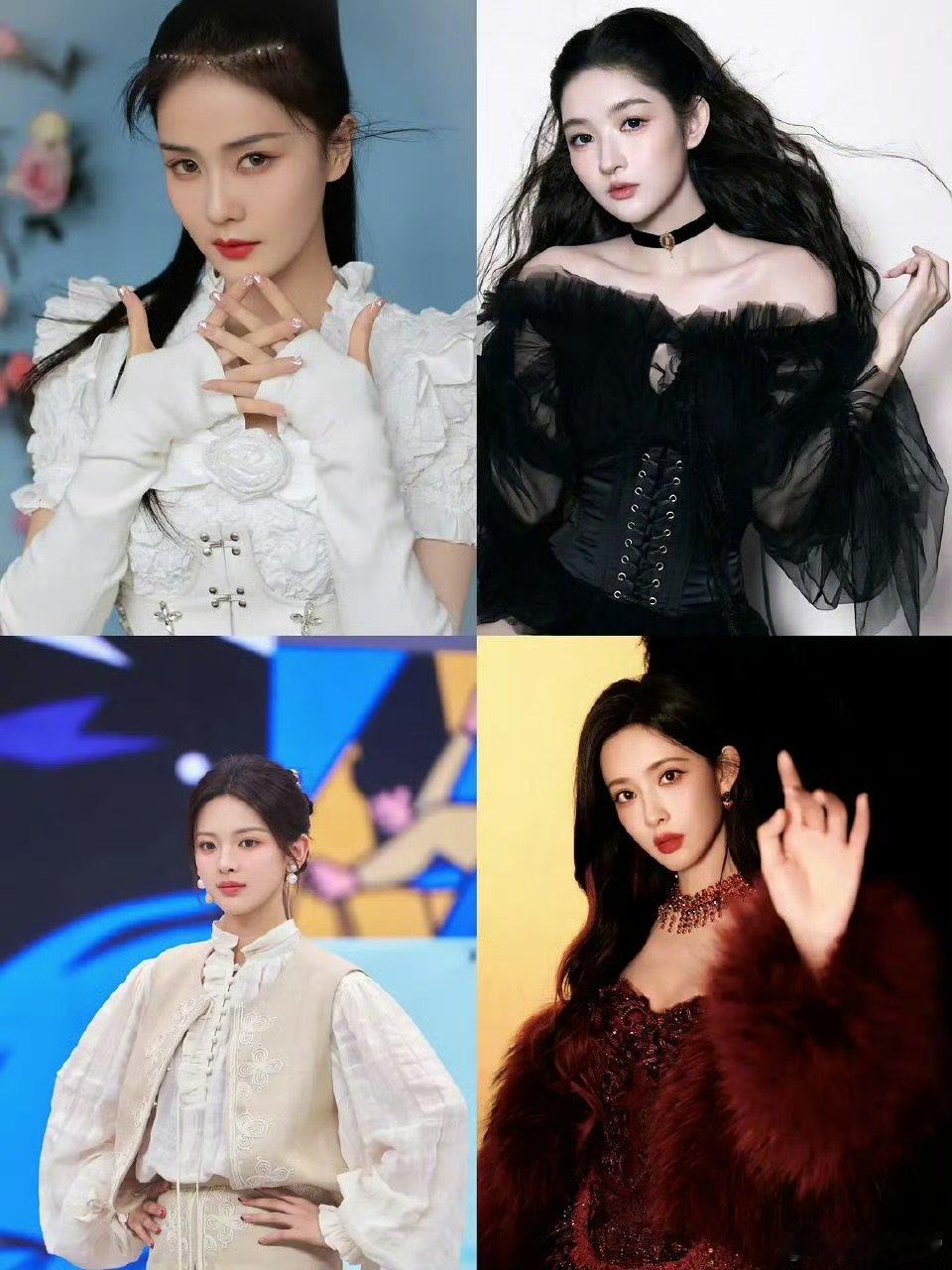 白鹿王玉雯杨超越孟子义综艺四小花90后四小综艺花 白鹿王玉雯杨超越孟子义综艺四小