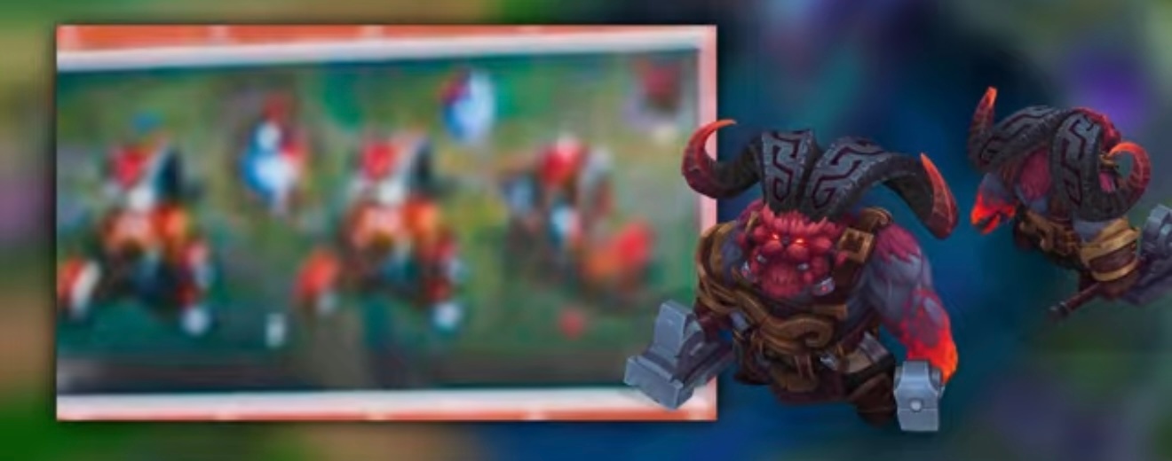 疑似奥恩新皮肤设计稿英雄联盟