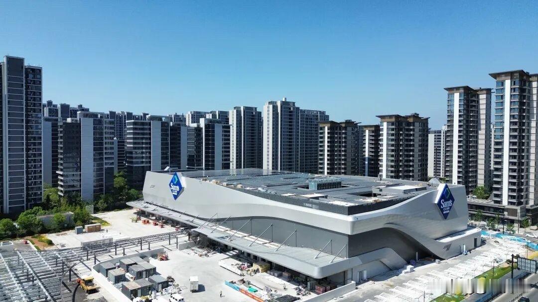 蓝色地标亮相！台州山姆挂牌完工，冲刺年底开业，家门口高品质生活来了

7月23日