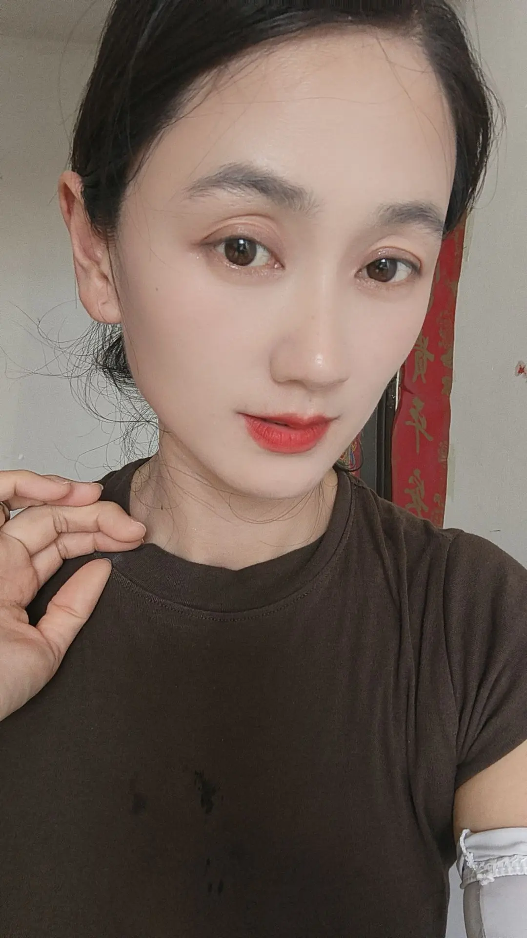 我不热，真不热。