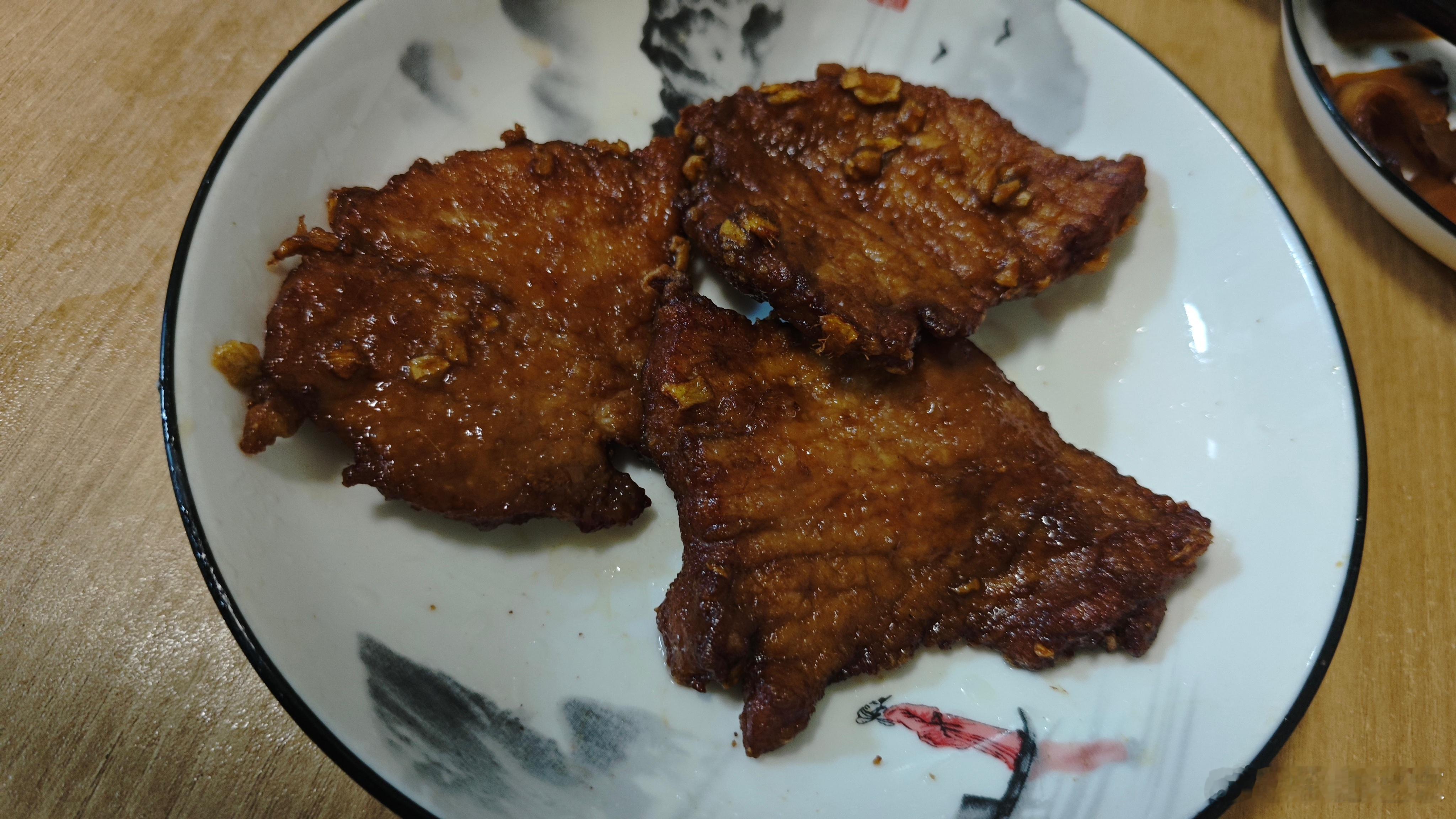 晚餐一看这风格就知道，菜不是我做的。米粥是我做的。 ​​​