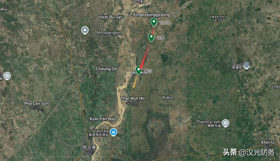 约300名隶属于33师的缅军从皎泰方向进入蒙拉村。在驻扎4天后，其中180人从该