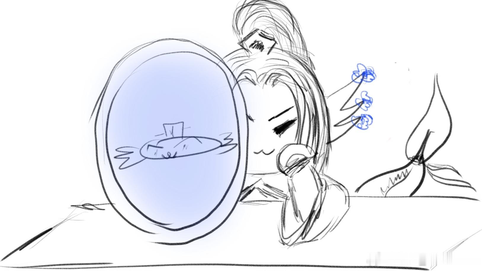 一只美丽的张姐姐蝾螈