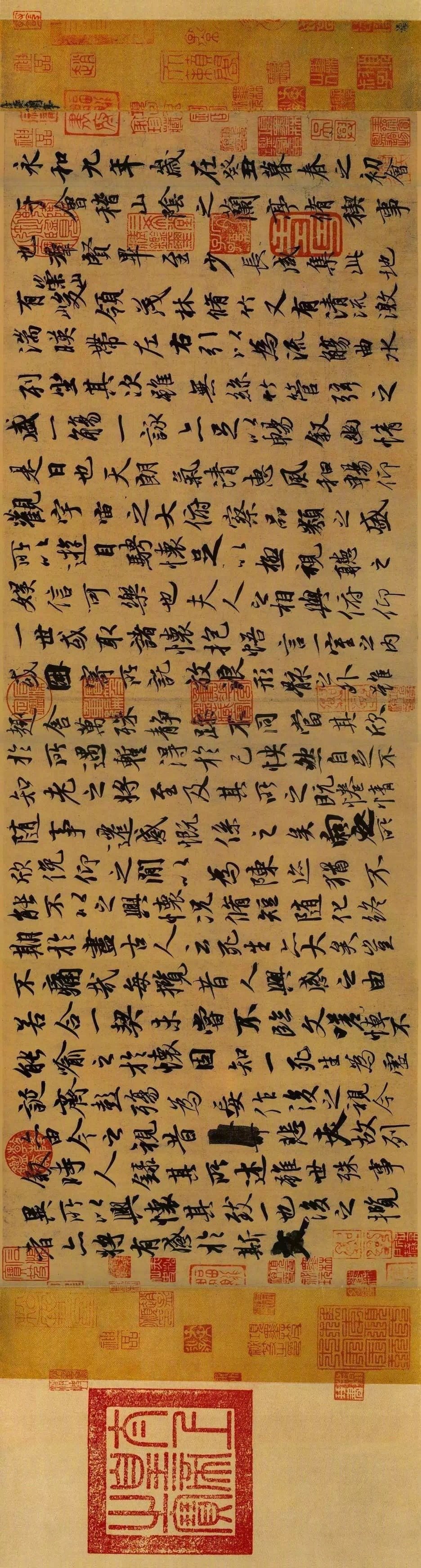 古人经典书法长卷集合，太养眼了！   #书画界艺术[超话]# #书画道[超话]#