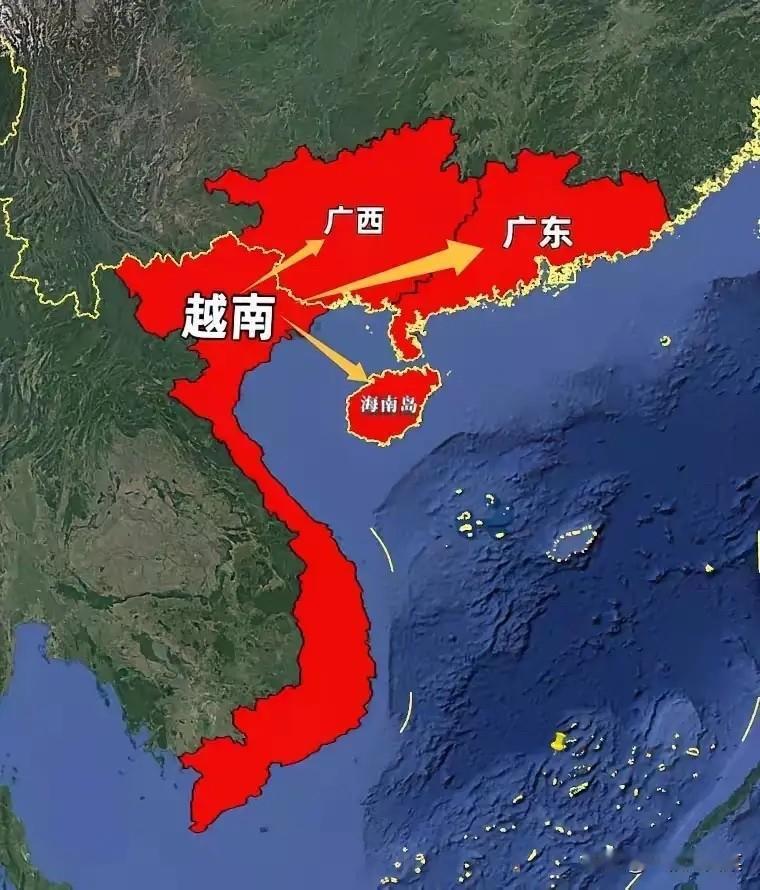 为什么一个小小的越南居然会臆想出这样的越南版图？其实，越南人臆想出这样的版图是有