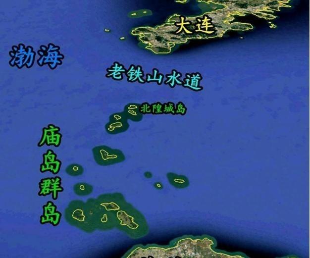 毛主席真是高明，不服不行！原来今天的渤海能完全属于中国，没有一艘外船胆敢驶入，完