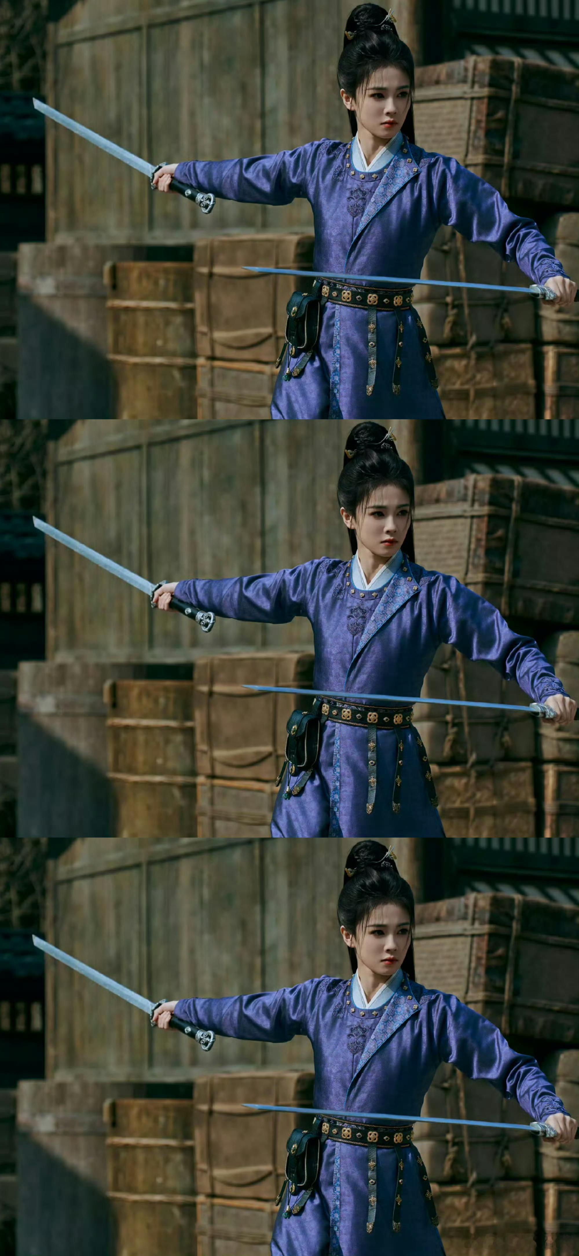 唐宫奇案之青雾风鸣 我的评分：不知道白鹿的打戏很曼妙 👖《唐宫奇案》白鹿打戏美