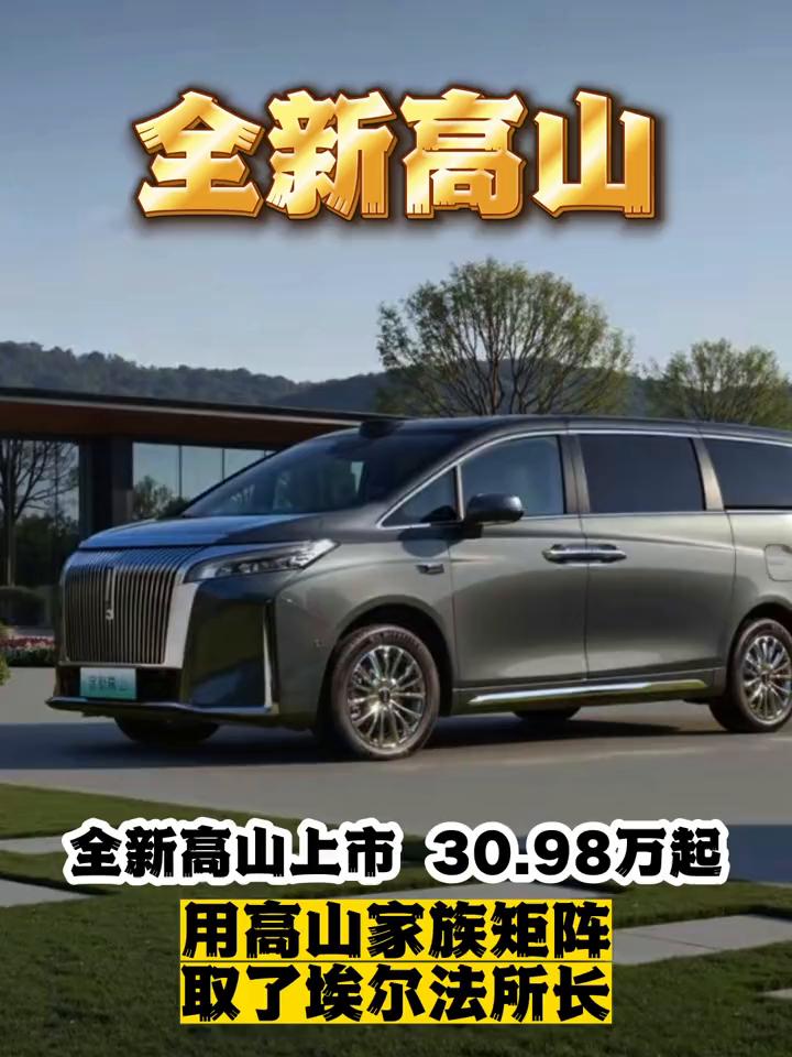 全新高山上市30.98万起，用高山家族矩阵取了埃尔法所长。
5月13日，魏牌全新
