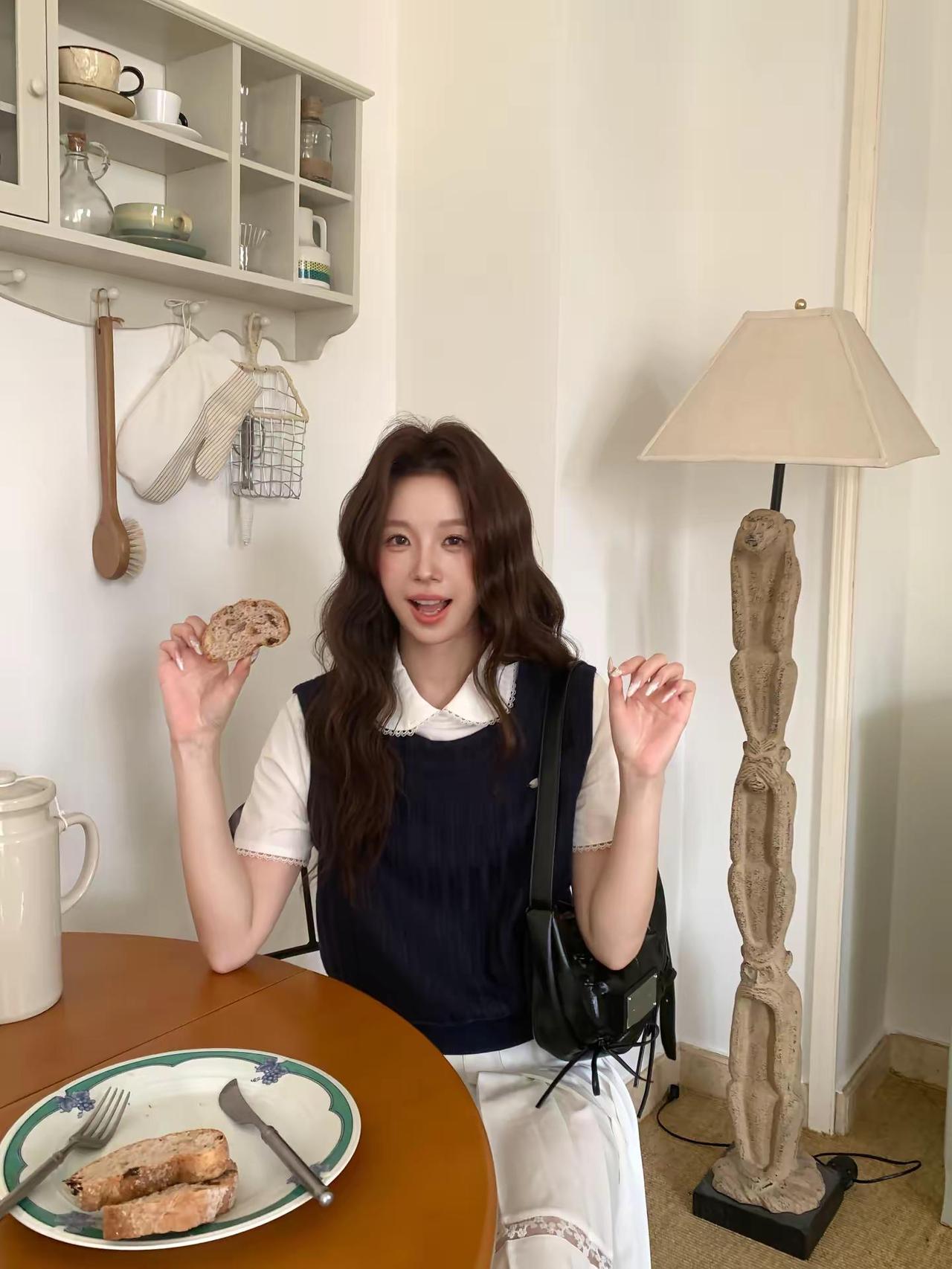 ՞-ㅅ-՞언니 보고 싶어요…🤍。交出你的春日ootd 打卡一个新look 韩