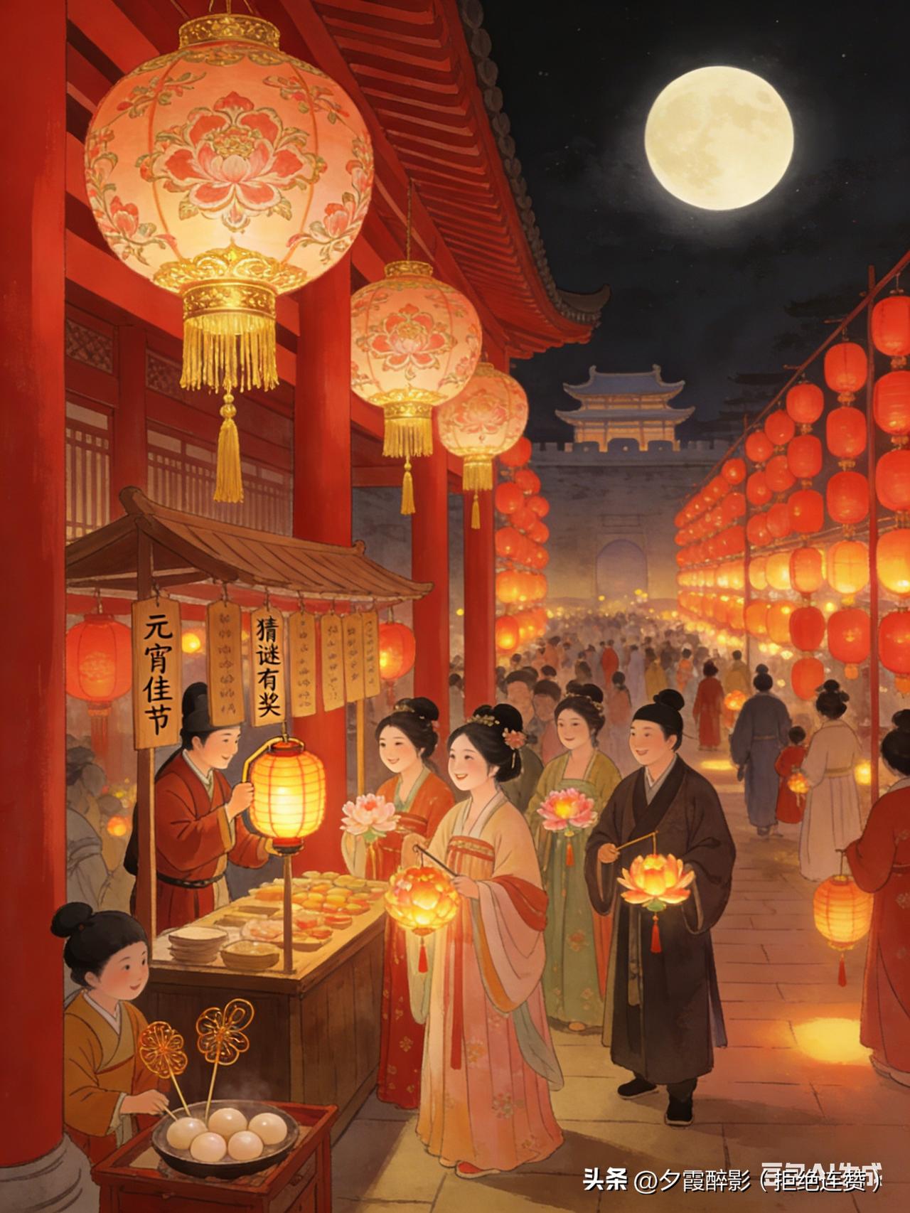 元宵节的来历，原来藏着这么多门道！
 
元宵节不是单一由来，而是历经千年融合形成