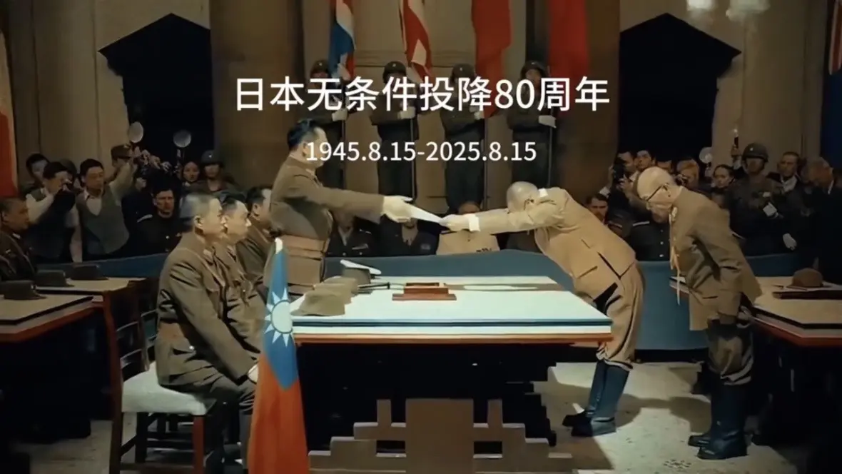 日本无条件投降80周年1945-2025。