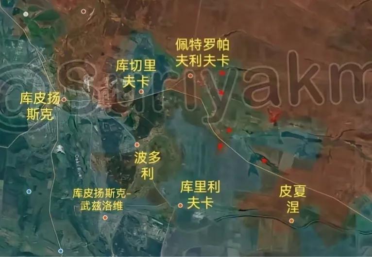 800人村庄易手，俄军猛攻库皮扬斯克防线！
格鲁什科夫卡村的硝烟尚未散尽，俄军步