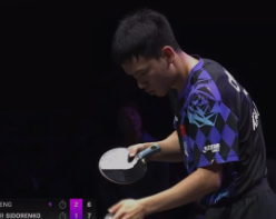 向鹏谈下一轮对战张本智和 向鹏说“全力以赴”的时候，是真的没想太多。他知道对手强