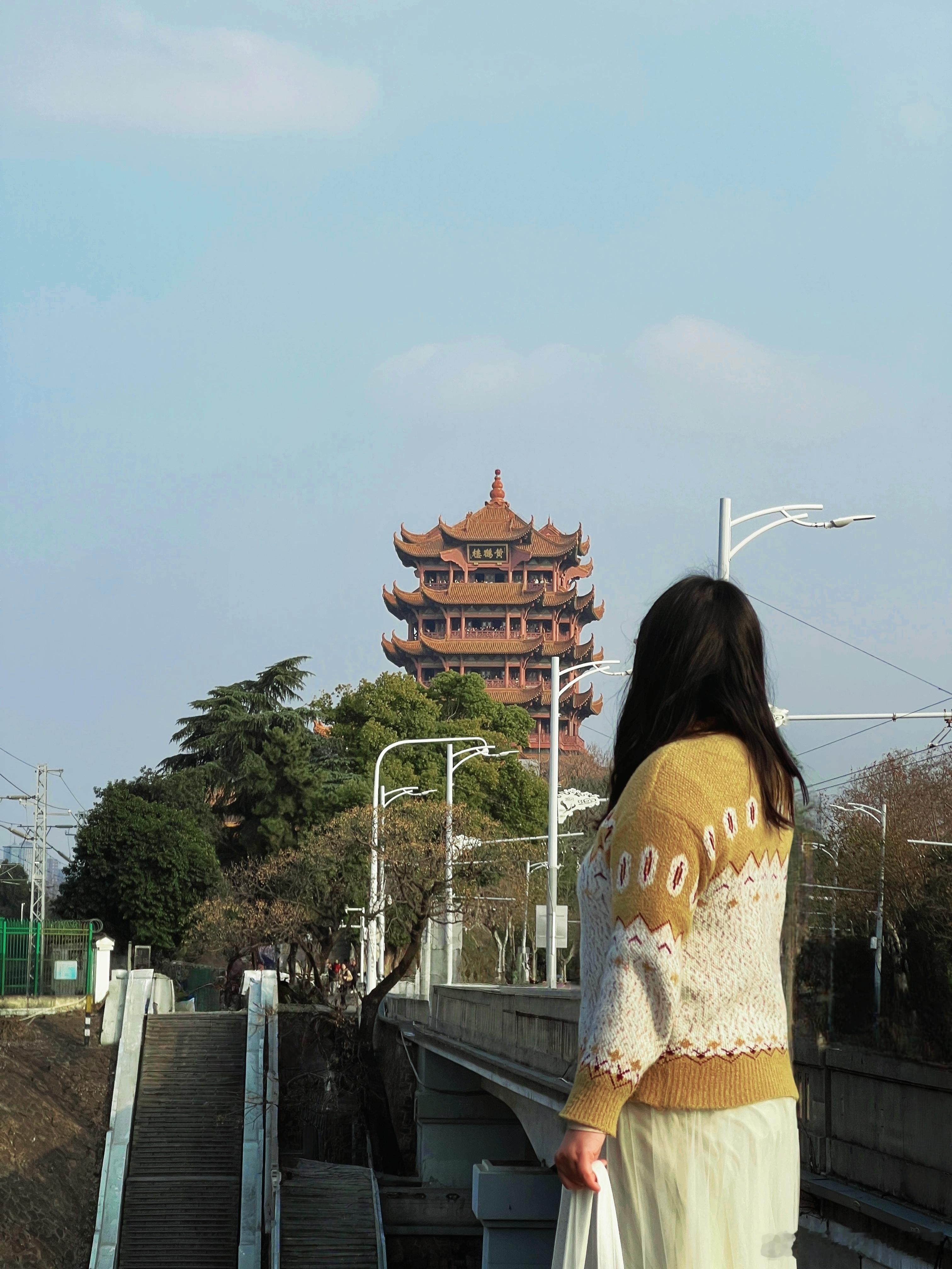 武汉旅游攻略出片率 100%‼️黄鹤楼神仙机位➕路线指引来武汉必冲黄鹤楼🏯这条