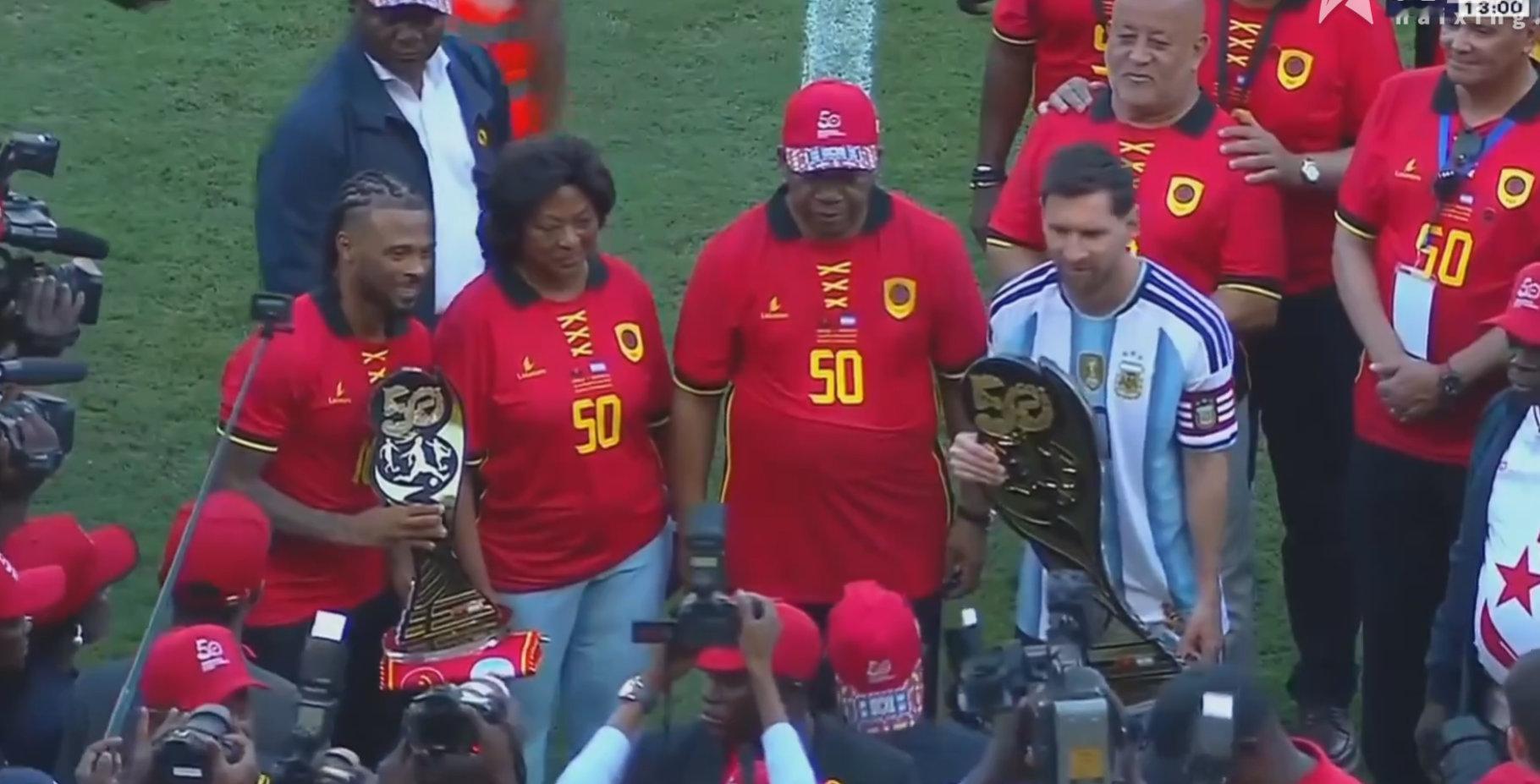 应该是纪念安哥拉摆脱葡萄牙殖民独立50周年