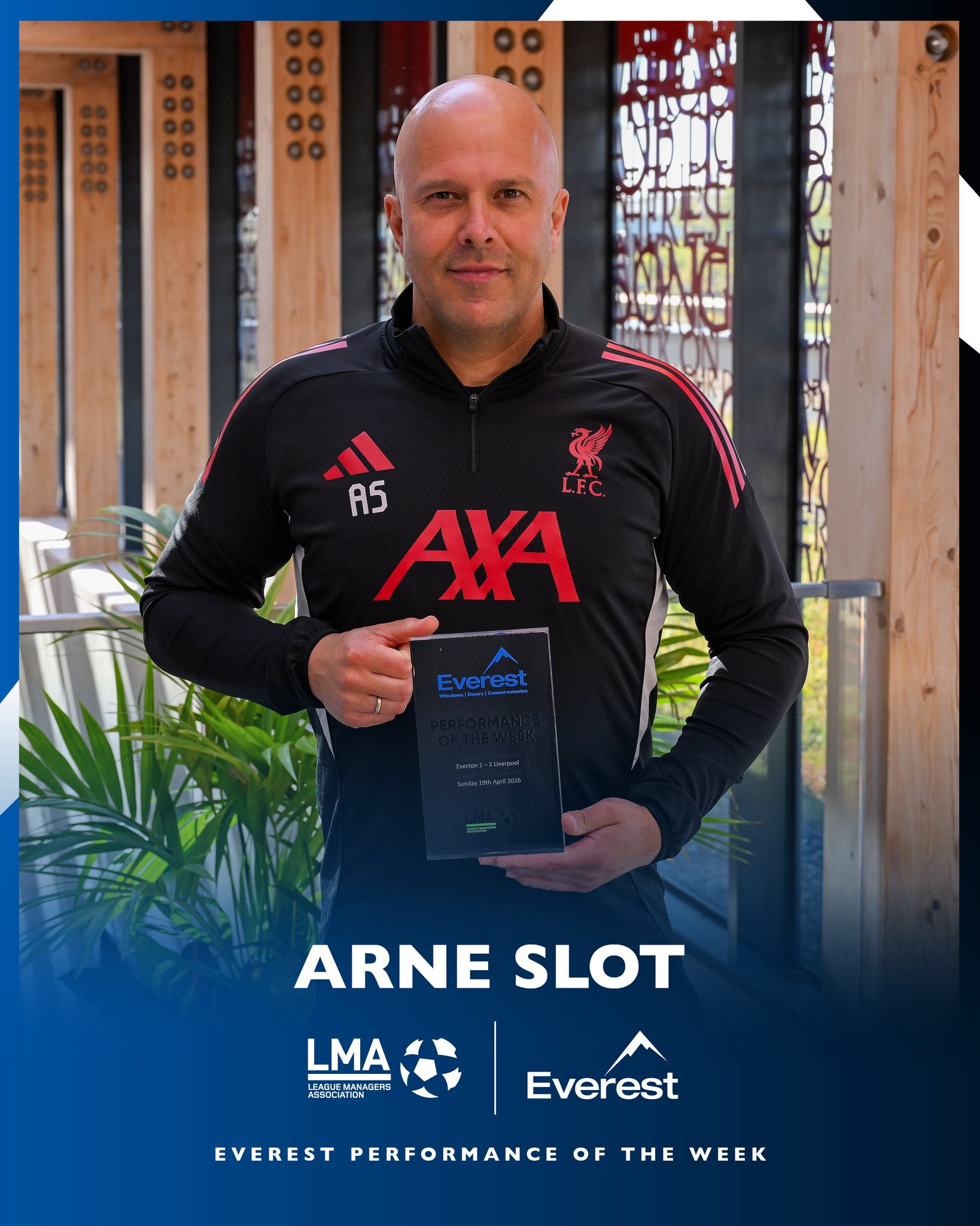 LMA一周最佳表现奖（上次获奖恍如隔世） 