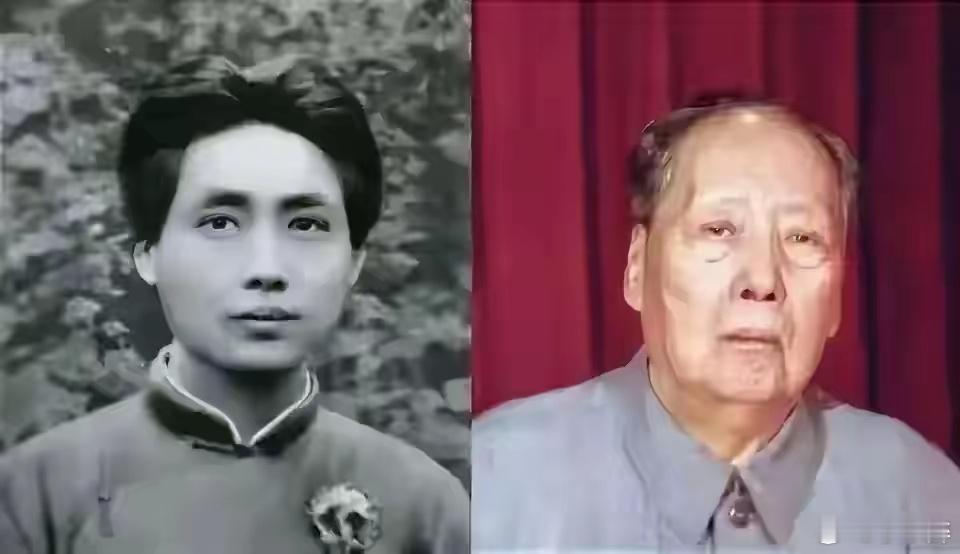伟人两张珍贵的照片[心][心] 