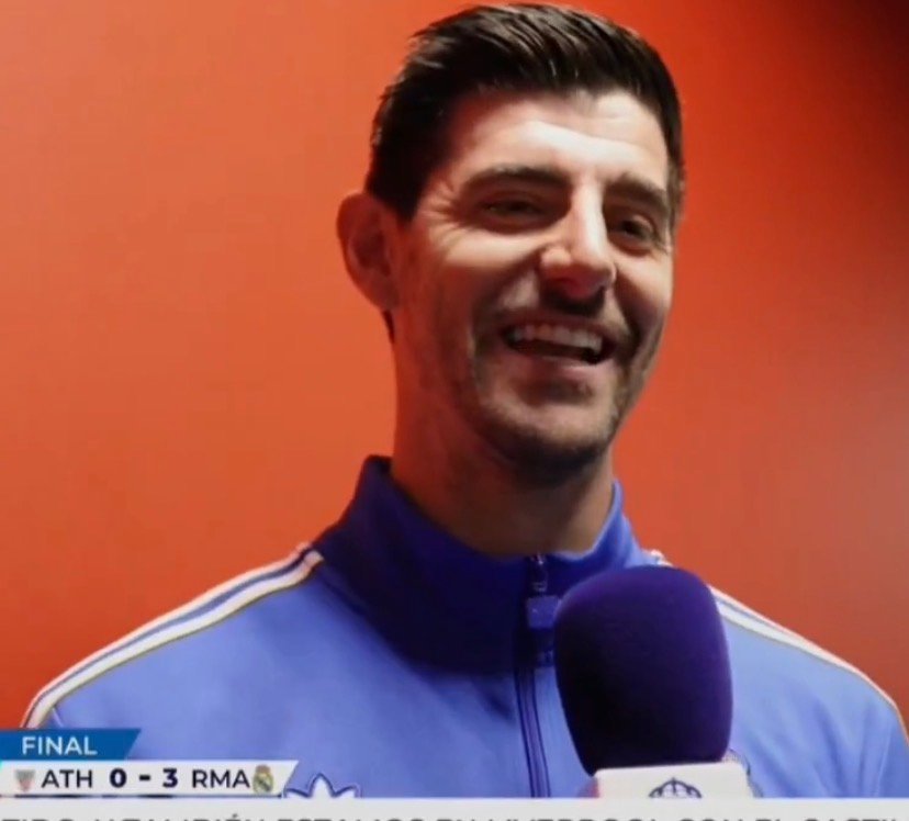 库尔图瓦：“姆巴佩太厉害了。。。比赛中有时候我会想：能和他做队友而不是对手，真是