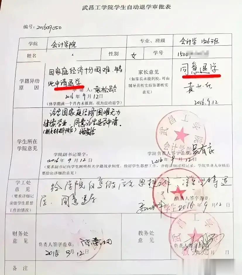 能不能从给老外留学生的经费里面，拨出几万块钱？这名大学生也不至于退学了。[怒骂]