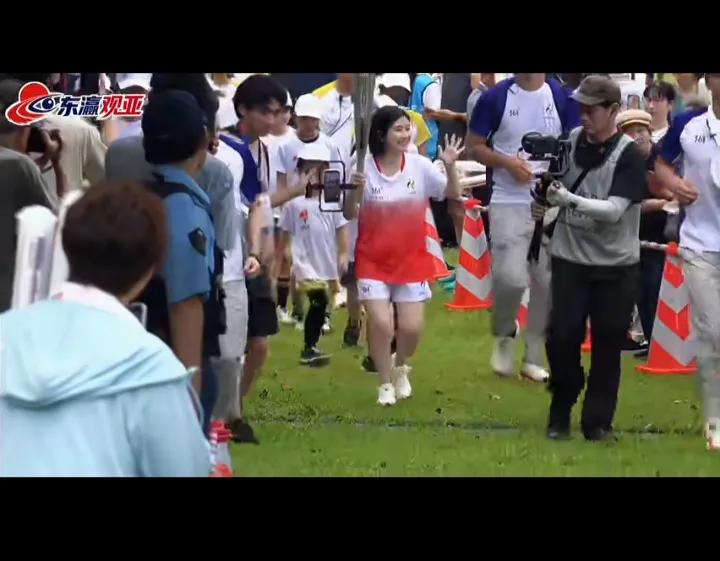 福原爱离婚后，回到日本还是受重视的，如今名古屋亚运会的火炬接力，也有福原爱参与的