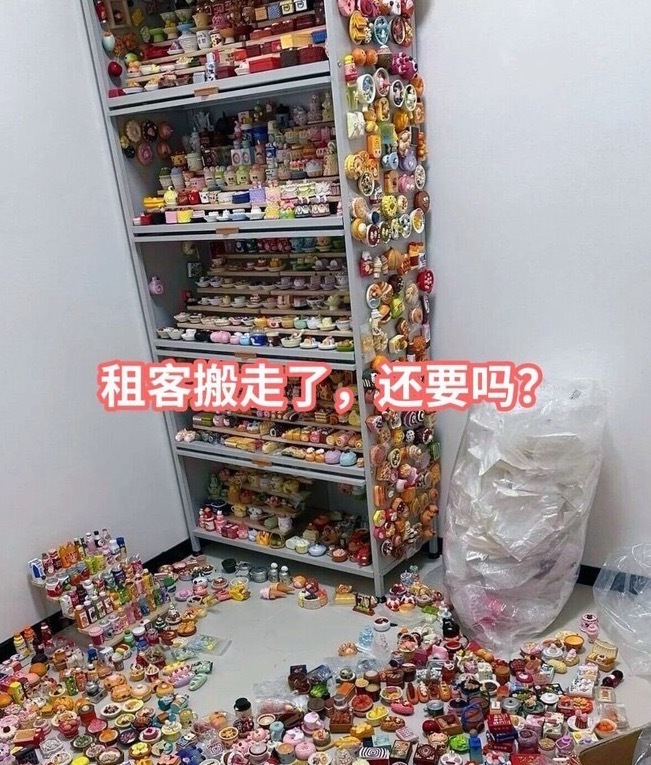 租客搬走了，不要了，我要发财了吗 ​​​