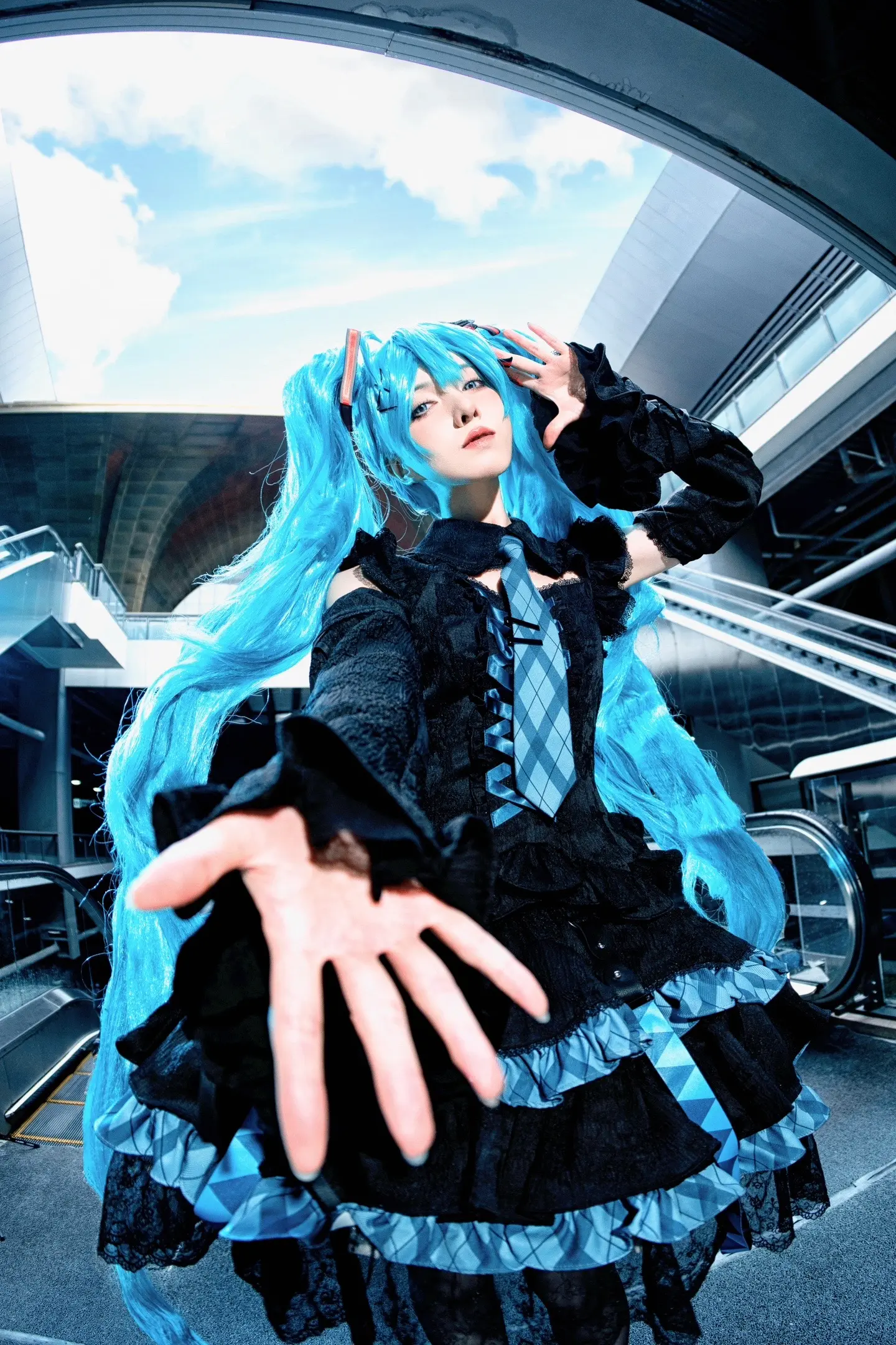 BW现场‼️Miku哥特LO版🖤。图片纯享版😇