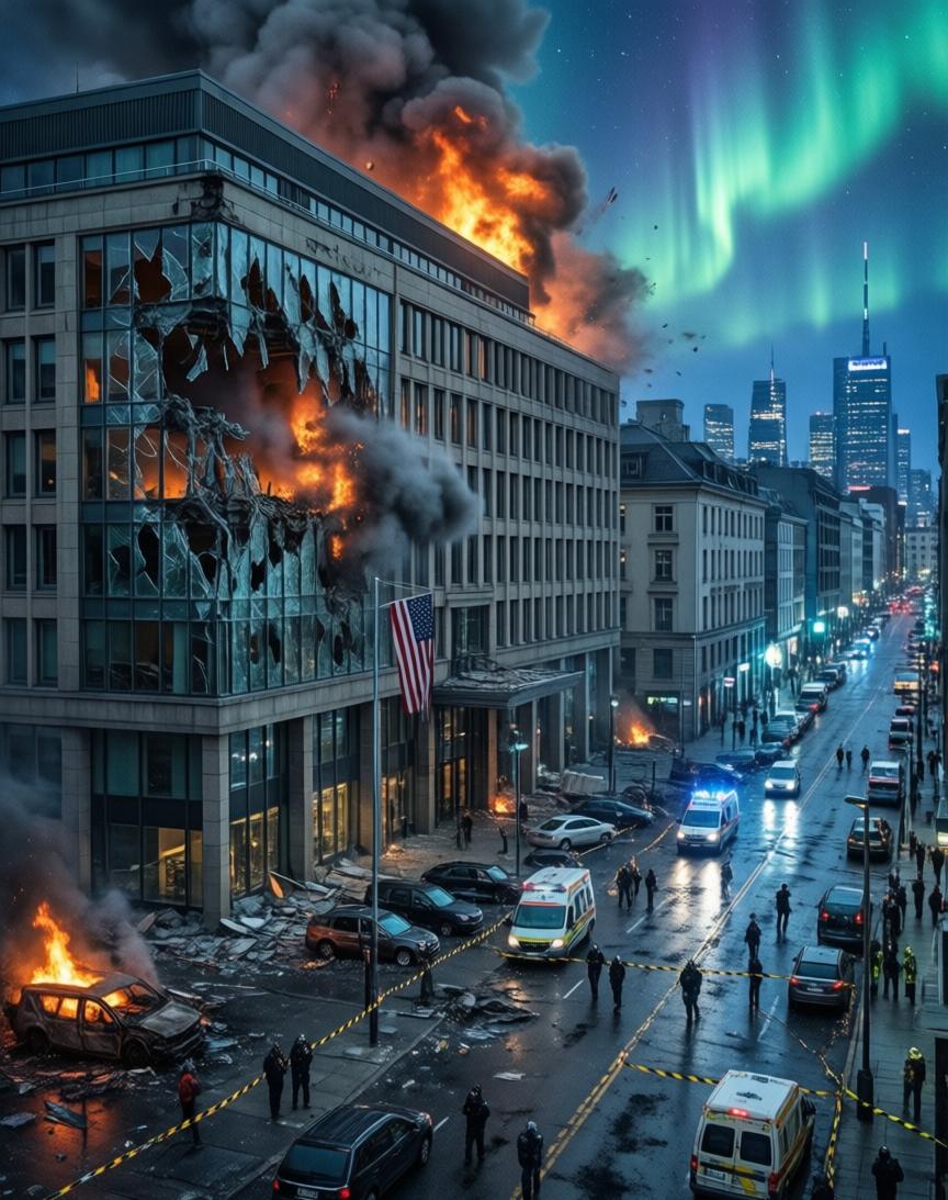 奥斯陆的爆炸声：美国使馆遇袭，中东的战火找到了新出口

一声闷响，在奥斯洛的夜色