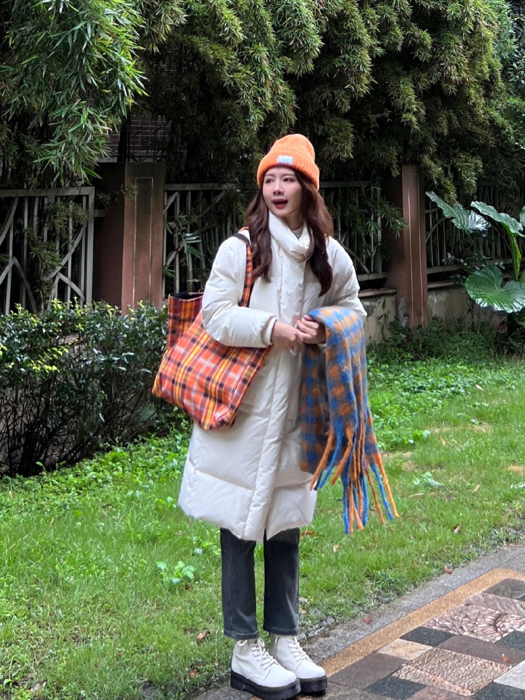 🍊秋冬保暖实用不露腿~今年第一件白羽绒服！
