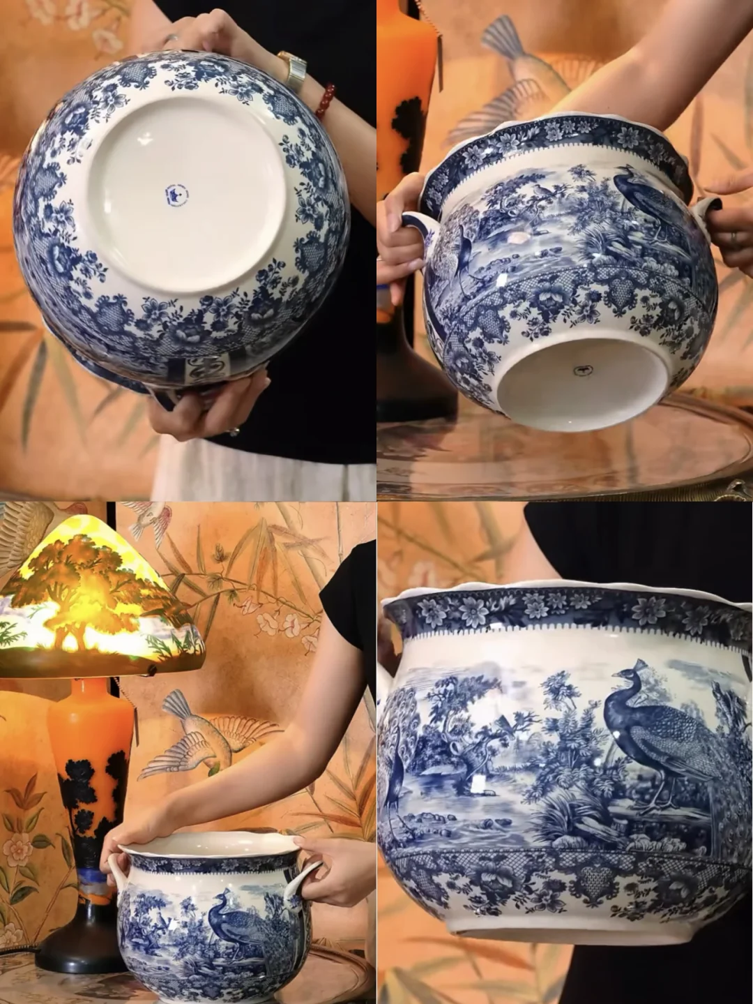 永不过时的雅顿青花孔雀