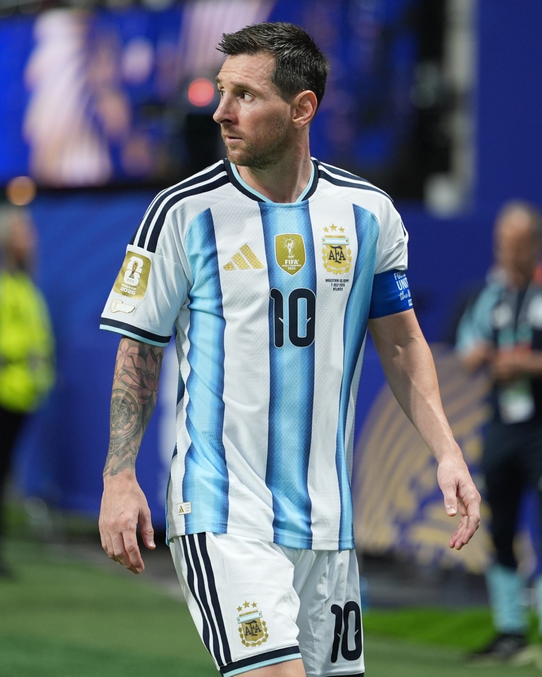 西甲官方ins：🐐🇦🇷 梅西世界杯8强全部产生阿根廷3比2埃及