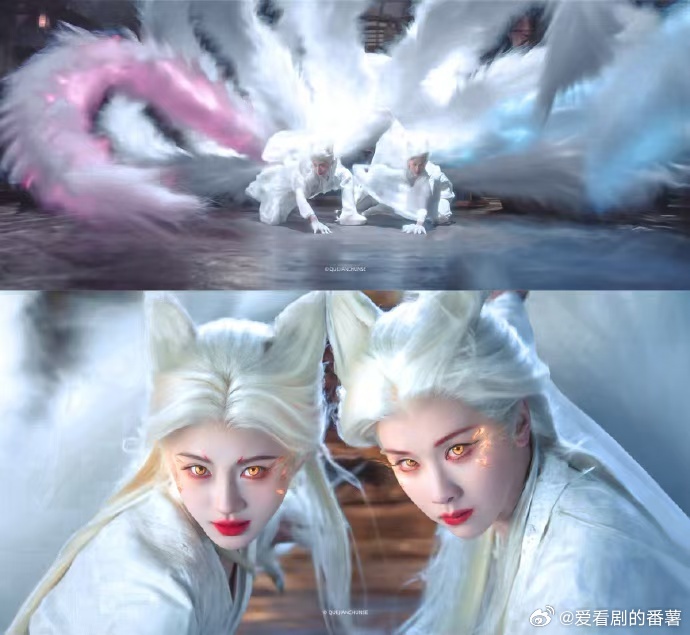 谁是最美狐妖内娱狐妖对比露芜衣的破碎妖媚，雾妄言的清冷邪魅，这才是真正有妖力的狐